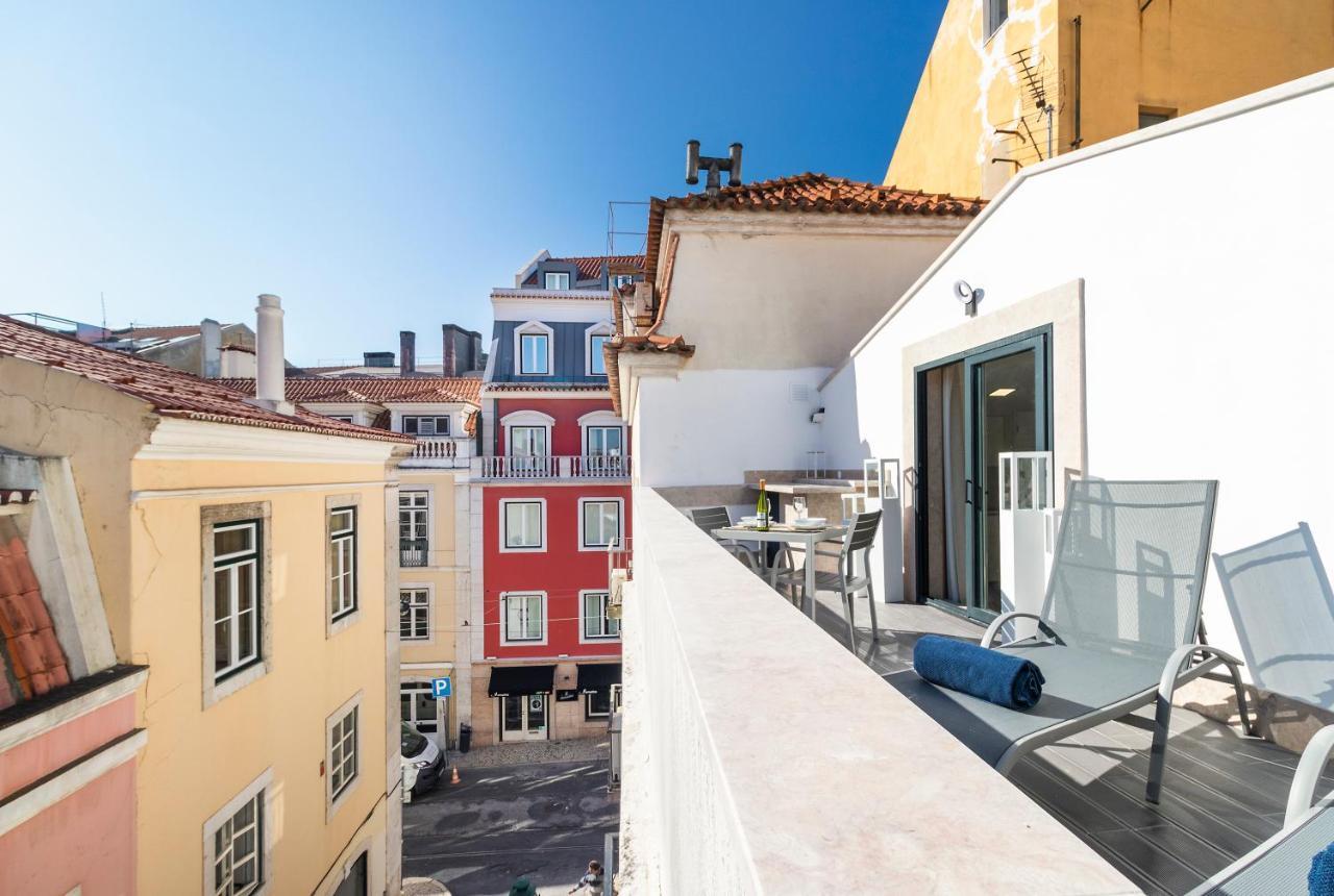 Perfect 1 Bed In Chiado With Terrace And Aircon Apartment Lisboa Ngoại thất bức ảnh